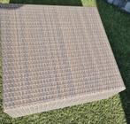 Wicker bijzettafel 70x70, Tuin en Terras, Ophalen, Gebruikt