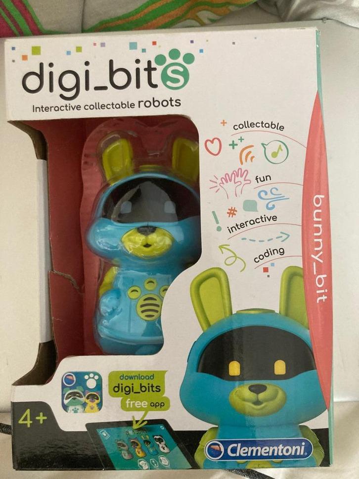 STEM Interactief Robot Huisdier Digi_Bits Bunny_Bit, Kinderen en Baby's, Speelgoed | Educatief en Creatief, Zo goed als nieuw