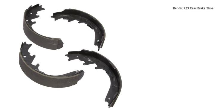 Ford F150 set remschoenen 1997-2004, Auto-onderdelen, Remmen en Aandrijving, Amerikaanse onderdelen, Ford, Dodge, Ford USA, Lincoln