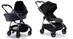 Combiwagen + adapter autostoel + reiswieg + voetenzak, Gebruikt, Combiwagen, Verstelbare duwstang, Ophalen