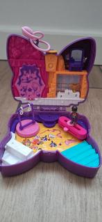 Polly Pocket Vlinder Gymnastiek + Poppetje, Kinderen en Baby's, Speelgoed | Poppen, Ophalen of Verzenden, Gebruikt, Overige typen