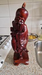 oud chinees houten beeld, Antiek en Kunst, Ophalen of Verzenden