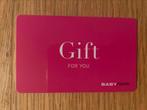 Giftcard Babypark 95 Euro, Eén persoon, Cadeaubon, Warenhuis- of Winkelbon
