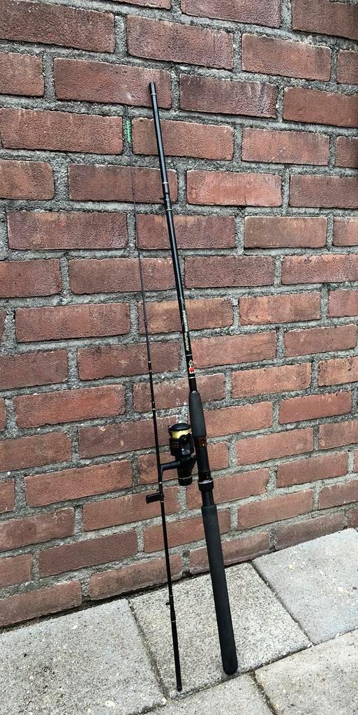DAM Carbon Feeder met Shimano Aero GT XT-7 molen, Watersport en Boten, Hengelsport | Witvissen, Zo goed als nieuw, Werphengel