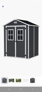 Keter Manor 65 tuinhuisje, Minder dan 250 cm, Kunststof, Gebruikt, Tuinhuis