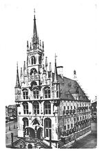 901478	Gouda	ZH 1960	Stadhuis	Gelopen met postzegel, Ophalen of Verzenden, 1940 tot 1960, Gelopen, Zuid-Holland