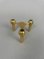 Nagel S22 kandelaar goud BMF Quist Stoffi, Huis en Inrichting, Woonaccessoires | Kandelaars en Kaarsen, Gebruikt, Ophalen of Verzenden