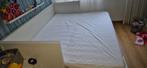 Ikea Hemnes bed bedbank, 90 cm, Gebruikt, Ophalen of Verzenden, Eenpersoons