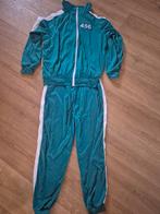 Carnavalskleding Squid Game Groen Pak, Ophalen of Verzenden, Zo goed als nieuw, Overige thema's, Kleding
