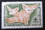 MAURITANIË 7 - Dieren: zoogdieren (fennek), Ophalen of Verzenden, Postfris, Dier of Natuur