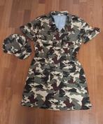 Camouflage jurk, leger jurk, army lady maat S zgan, Carnaval, Ophalen of Verzenden, Zo goed als nieuw, Kleding