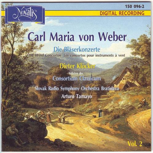 Weber: Blazersconcerten o.m. wereldpremière Quadrupelconcert, Cd's en Dvd's, Cd's | Klassiek, Zo goed als nieuw, Orkest of Ballet