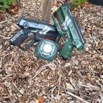 Lasergame lightbattle geweer/pistolen te huur, Ophalen