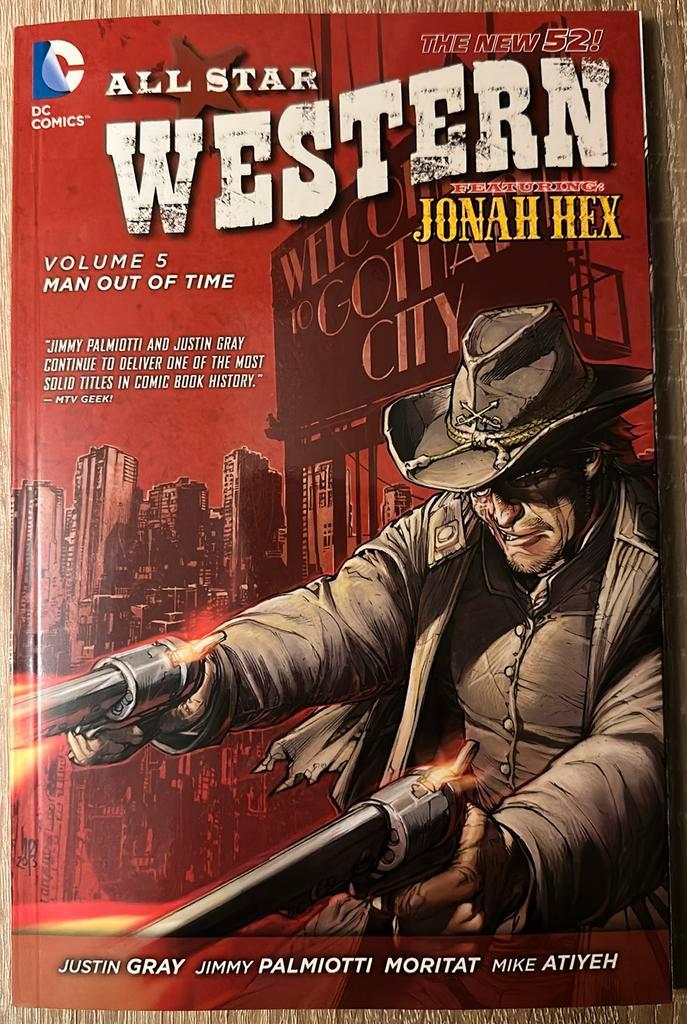 All Star Western Vol. 5: Man Out of Time 2014 1st Printing, Boeken, Strips | Comics, Zo goed als nieuw, Eén comic, Amerika, Ophalen of Verzenden