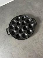 Oude poffertjespan gietijzer, Ophalen of Verzenden, Gebruikt