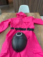 Kinder Squid Game Verkleedpak - Gard, Ophalen of Verzenden, Zo goed als nieuw, 134 t/m 140, Jongen of Meisje