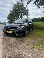 Mercedes-Benz C-Klasse C300 245pk 9G-TRONIC 2017 Zwart, Auto's, Mercedes-Benz, Automaat, Achterwielaandrijving, 1800 kg, 4 cilinders