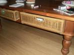 Copie antiek salontafel  en hoektafel  [opknappers], Antiek en Kunst, Ophalen