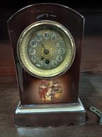 tafel klok porselein, Antiek en Kunst, Ophalen