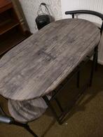Mooi nieuw tafeltje met 2stoelen te koop, Ophalen, 50 tot 100 cm, Rond, Nieuw