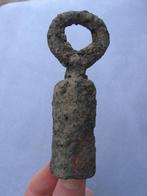 Romeins bronzen wagen geleider - ong. 2000 jaar oud - bodemv, Antiek en Kunst, Ophalen of Verzenden, Brons