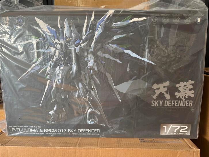 Einta 1/72 level-ultimate NPCM-017 sky defender model kit, Hobby en Vrije tijd, Modelbouw | Figuren en Diorama's, Nieuw, Figuur of Figuren