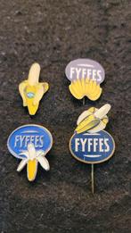 Fyffes bananen  speldjes, Verzamelen, Speldjes, Pins en Buttons, Verzenden, Zo goed als nieuw, Merk, Speldje of Pin