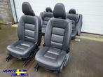 Bekleding set zwart leder Volvo V70 III ('07-'17), Auto-onderdelen, Interieur en Bekleding, Gebruikt, Ophalen of Verzenden, Volvo