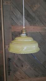 Vintage Clichy glas Frans glazen hanglamp, Ophalen of Verzenden