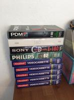 9 VHS cassettes nieuw in folie. (+ 2 extra gebruikt), Ophalen of Verzenden, Nieuw in verpakking