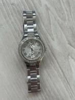 Guess Dameshorloge met Strass, Sieraden, Tassen en Uiterlijk, Horloges | Dames, Gebruikt, Staal, Guess, Polshorloge