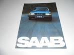 brochure Saab 99 modellen 1982, Verzenden, Zo goed als nieuw, Overige merken