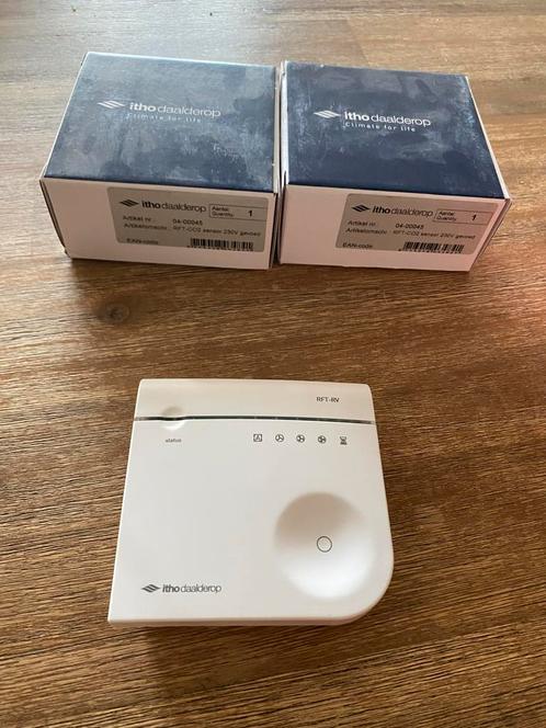 Itho Daalderop RFT CO2 Sensor 230V Nieuw, Doe-het-zelf en Verbouw, Thermostaten, Nieuw, Slimme thermostaat, Ophalen of Verzenden