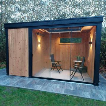 Douglas gevelbekleding voor tuinkamer of overkapping beschikbaar voor biedingen