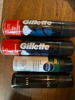 Scheerschuim Set - Gillette, Nivea, Van Gils, Sieraden, Tassen en Uiterlijk, Ophalen, Overige kleuren, Gehele gezicht, Nieuw