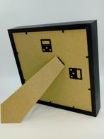 Diepe lijst van 25cm x 25cm met zwarte achtergrond, Huis en Inrichting, Woonaccessoires | Lijsten, Minder dan 50 cm, -, -, Nieuw