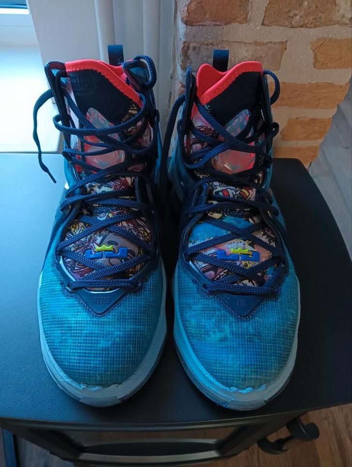 Nike LeBron XIX basketbalschoenen maat 44, Sport en Fitness, Basketbal, Zo goed als nieuw, Schoenen, Ophalen of Verzenden