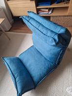 Blauwe Vloerstoel / Lounge Stoel, Huis en Inrichting, Stoelen, Ophalen, Blauw, Eén