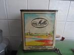 Antiek oud blik Van Melle Rotterdam, Verzamelen, Blikken, Ophalen, Gebruikt, Overige, Overige merken