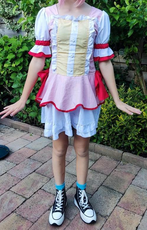 Madoka magica cosplay outfit schattige kawaii jurk, Hobby en Vrije tijd, Kostuums, Theaterbenodigdheden en LARP, Gebruikt, Ophalen of Verzenden