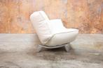 2 NIEUW beklede witte leren Leolux Tango designbanken, Leolux, Leolux, Design, 75 tot 100 cm
