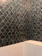 Behang met patroon, Ophalen of Verzenden, Blauw