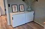 Kast met schuifdeuren 160 x 80 x 45, Huis en Inrichting, Kasten | Boekenkasten, Ophalen, Gebruikt, 150 tot 200 cm, Minder dan 100 cm