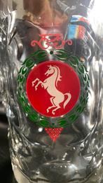 Glazen bierpul 1 liter, Ophalen of Verzenden, Zo goed als nieuw, Pul(len), Overige merken