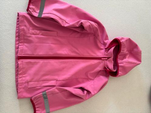 Playshoes softshell jas roze maat 128, Kinderen en Baby's, Kinderkleding | Maat 128, Zo goed als nieuw, Meisje, Jas, Ophalen of Verzenden