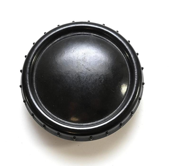 Zwarte Bakelieten Wehrmacht Fettbuchse, Verzamelen, Militaria | Tweede Wereldoorlog, Landmacht, Overige typen, Duitsland, Verzenden