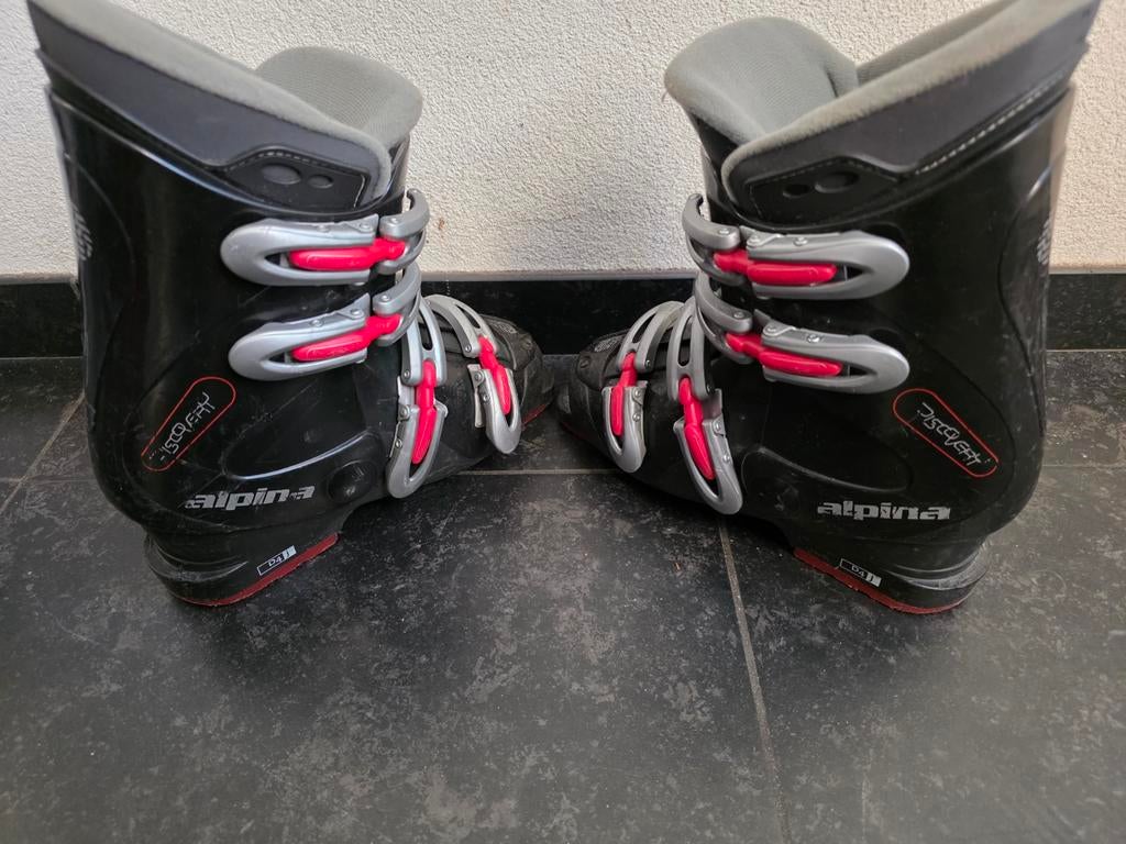 Alpina D4j Kinder skischoenen maat 23, Overige merken, Gebruikt, 100 tot 140 cm, Schoenen