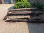 Spoor bielzen afvoeren tegen een vergoeding in Eindhoven, Tuin en Terras, Palen, Balken en Planken, Ophalen, Zo goed als nieuw