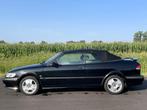 Saab 9-3 2.0 T Cabrio 2000 Zwart, 74 €/maand, 4 cilinders, Cabriolet, 4 stoelen