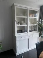 Witte grote buffetkast van ikea, Huis en Inrichting, Ophalen, Zo goed als nieuw, 25 tot 50 cm, 200 cm of meer